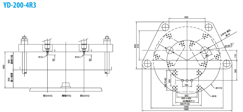 Вертикальный ТПА YUHDAK YD-200 плиты