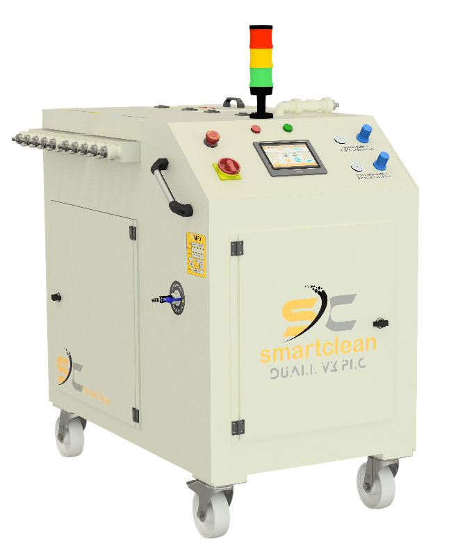 Установки для очистки каналов охлаждения SmartClean Duall v3 PLC