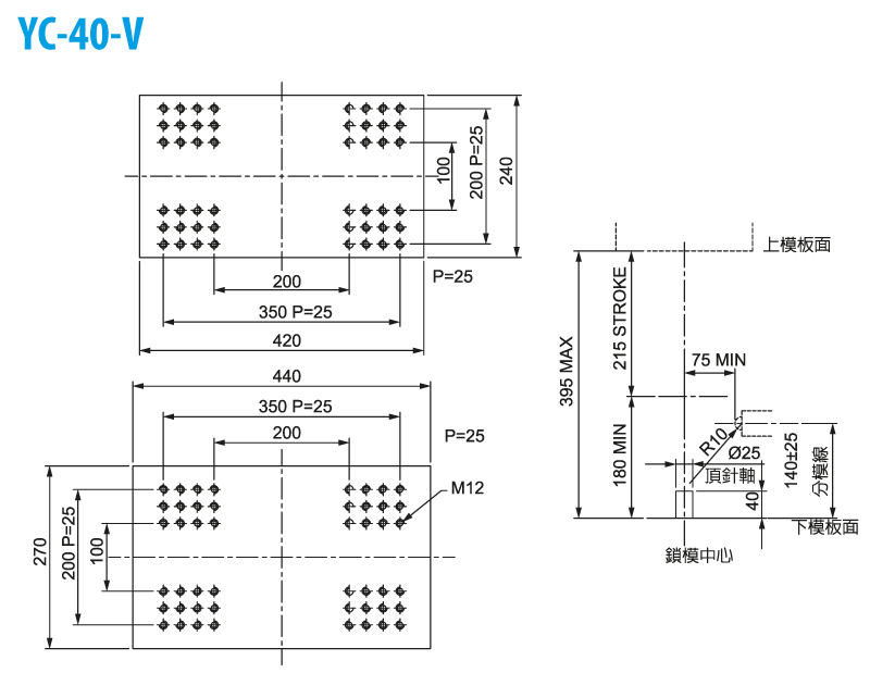 Вертикальный ТПА с горизонтальным впрыском YUHDAK 40