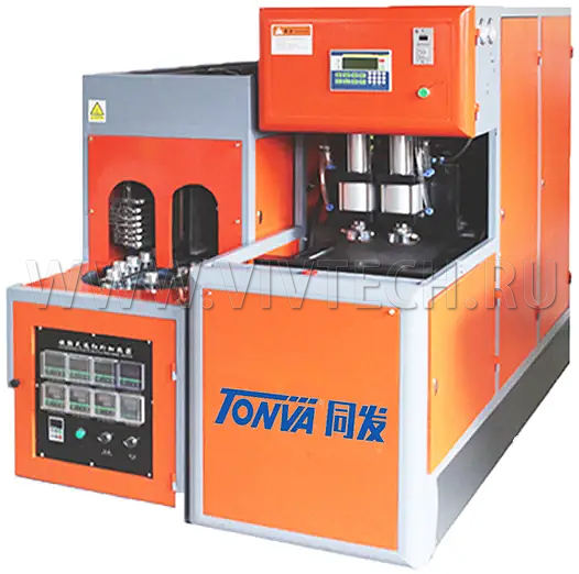 Полуавтоматические машины для выдува ПЭТ-бутылок TONVA MS-5L-2