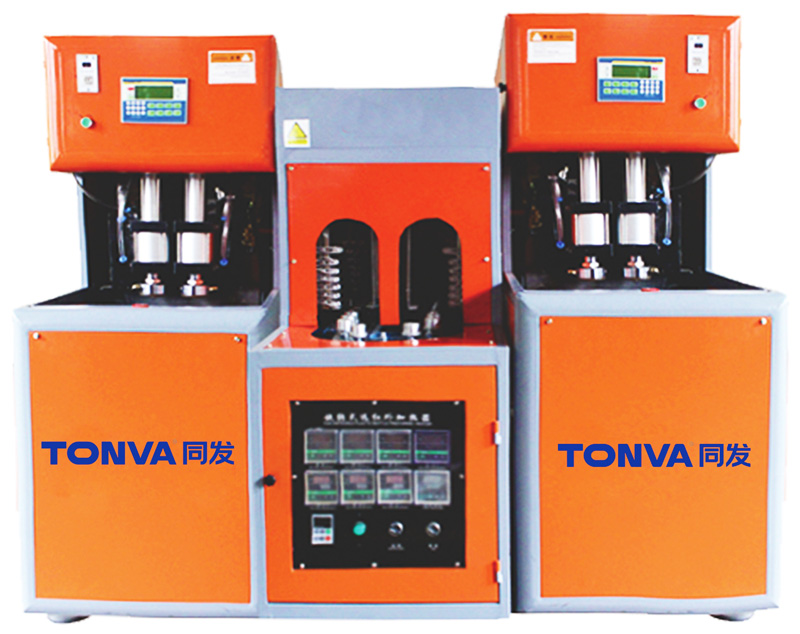 Полуавтоматические машины для выдува ПЭТ-бутылок TONVA MS-2L-2
