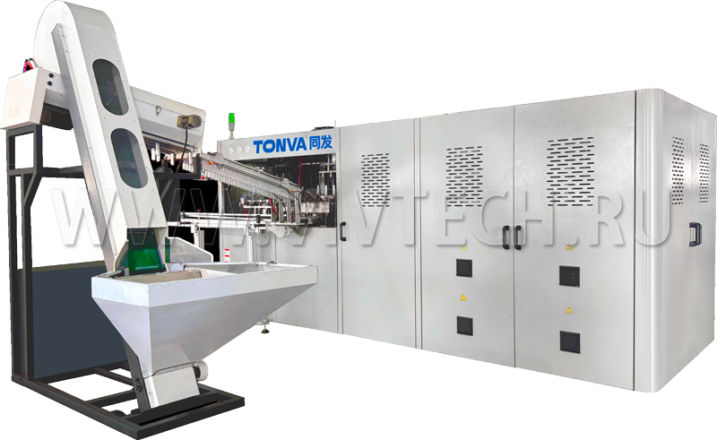 Машина для выдува ПЭТ бутылок Tonva EFA -75