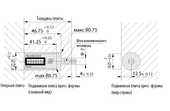 Счётчик количества циклов M－CVR (круглый тип)