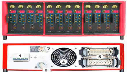 Контроллер горячеканальной системы ГКС от компании EMP на 12 зон CESIMPX03 