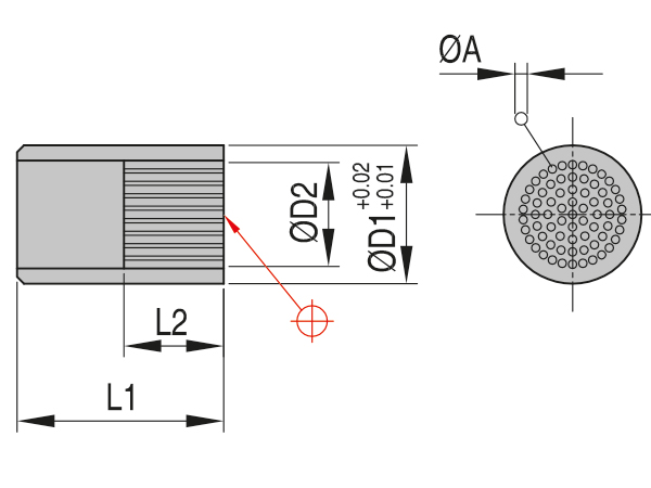 Вставки вентиляционные ( выпора ) для литья пластмасс под давлением