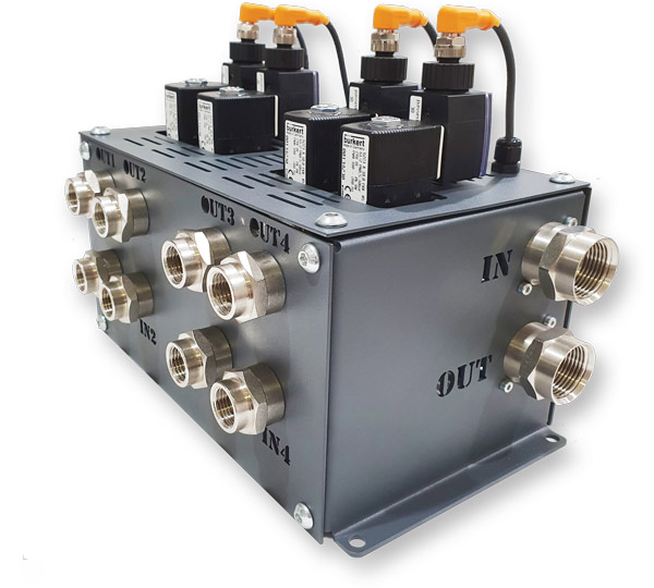 Автоматическая система контроля потока и температуры термостата для прeсс-формы MFM 120